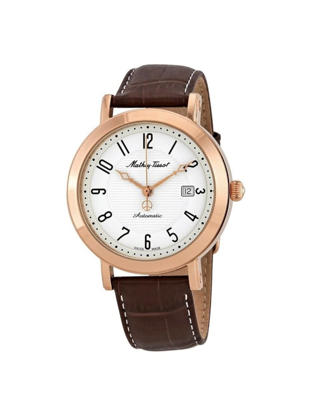 NWT Mathey-Tissot City Automatic White Dial Men's Watch